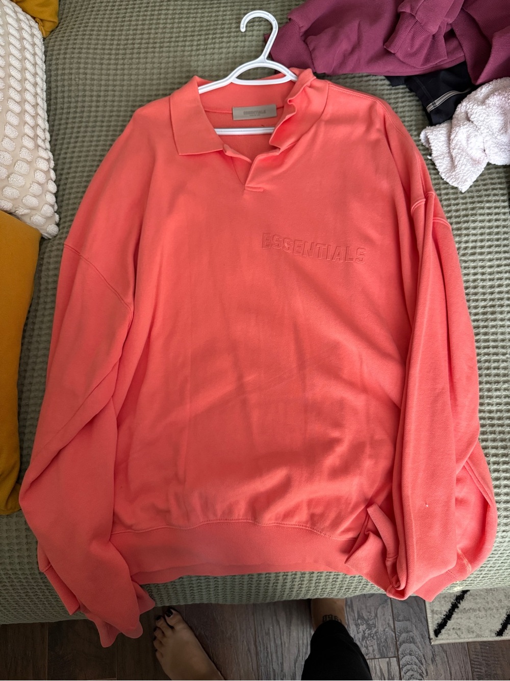 ESSENTIALS Coral Pullover Sweater